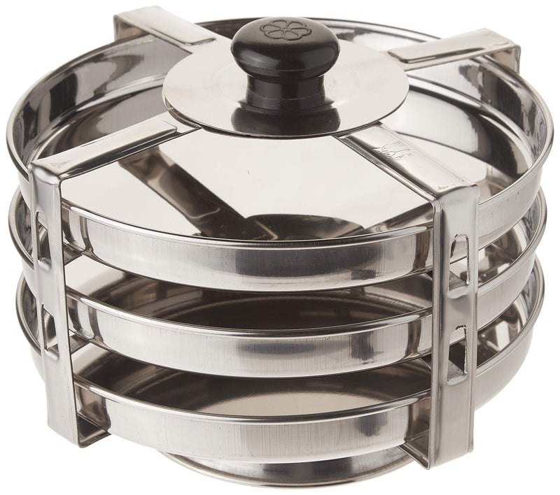 T TABAKH Tabakh Food Container Stackable Stainless Steel Pressure Cooker Steamer Insert Stand - For Instant Pot 6qt & 8qt - Image 1